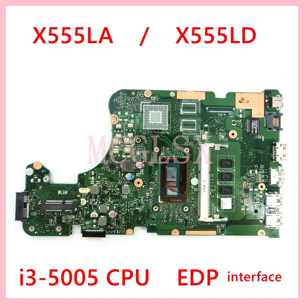 Фото Материнская плата X555LA 4G/i3-5005CPU REV3.6 для Asus X555LJ LB LI LN LF X555LD X555L K555L F555L A555L VM590L W519L