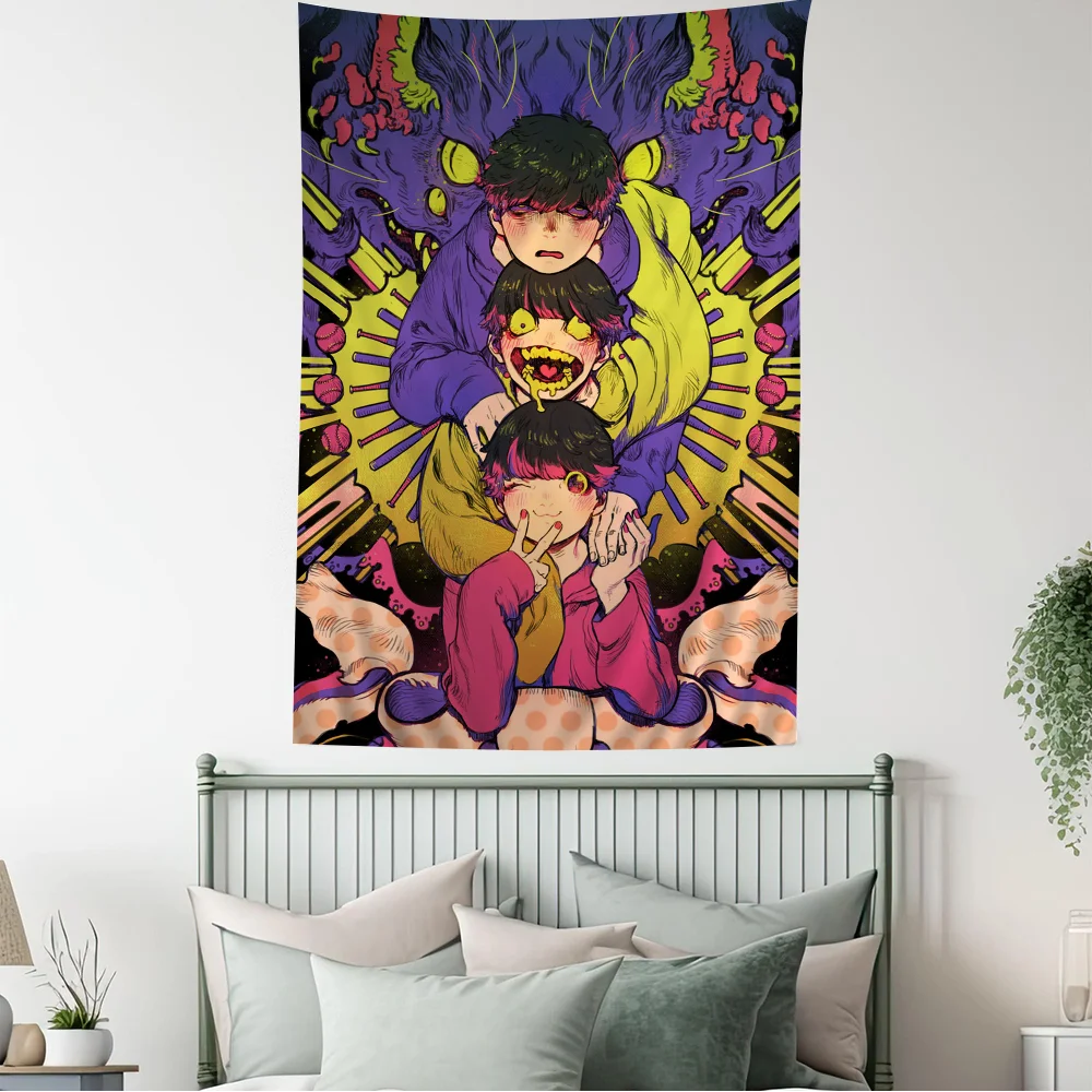 Осомацу-кун гобелен художественная печать искусство научная фантастика комната