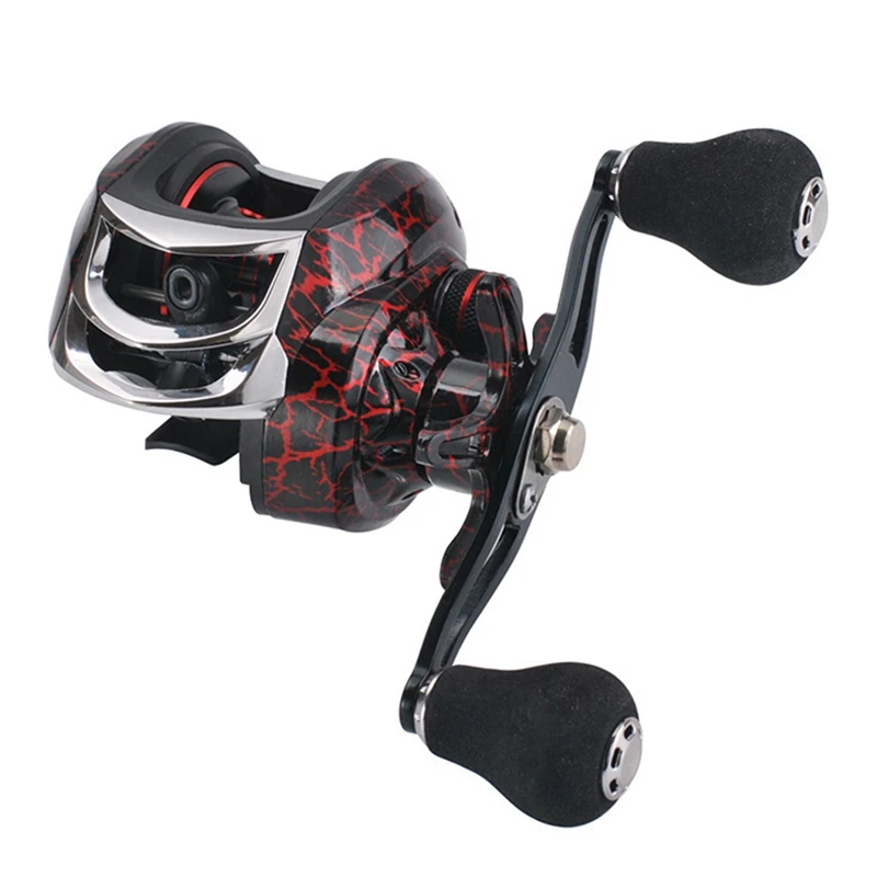 

Water Drop Wheel 18 + 1 Shaft Vertical Fishing Line Wheel 7.2:1 Makou Black Fish Long-Range Special Road Sub Wheel