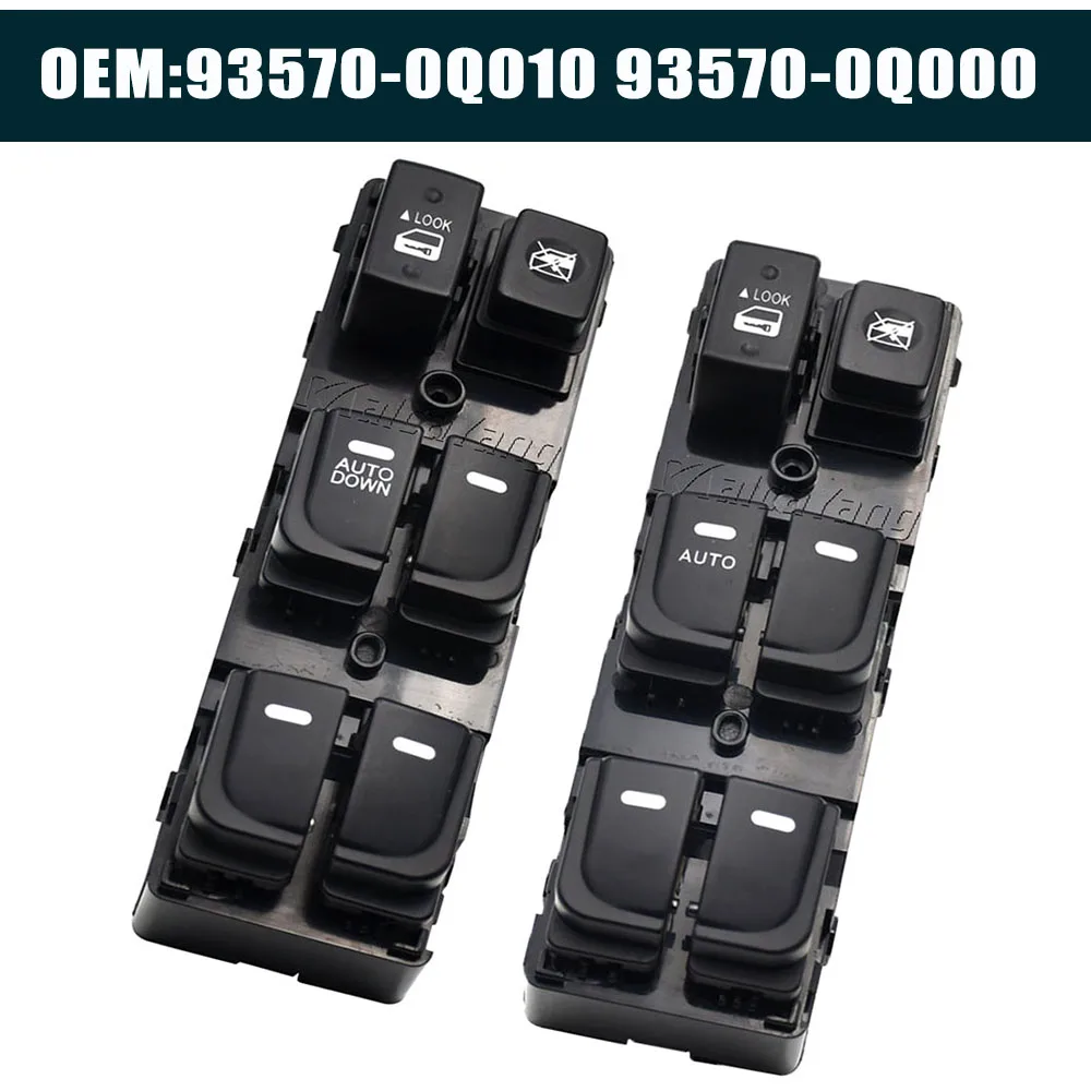 

Car Accessories For Hyundai Elantre 2008 New Electric Master Window Control Switch Glass Lifter Button 93570-0Q010