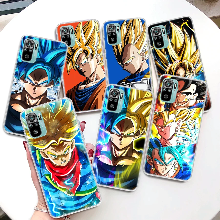 

Dragon Ball Coque Phone Case For Xiaomi Redmi 10 9 9A 9C 9T 8 8A 7 7A 10A 10C Prime 6 6A K20 K30 K40 Pro S2 Soft Cover