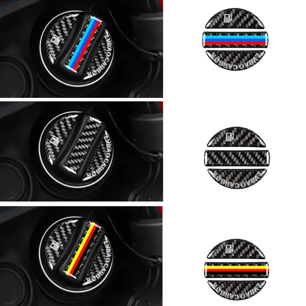

Carbon Fiber Fuel Tank Cap Cover Decorative Stickers Decal For BMW 520 525 F30 F10 320i 1 3 5 7Series X3 X4 M4 M5 E34 E36 E90 Z4