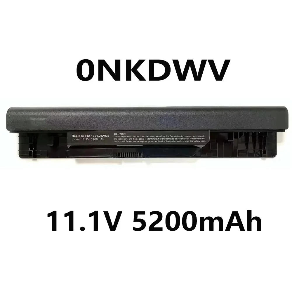 Фото X0WDM 11,1 В 5200 мАч аккумулятор для ноутбука Dell Inspiron 14 1464 15 1564 17 1764 JKVC5 312-1021 CW435 FH4HR 5YRYV 9JJGJ NKDWV №1