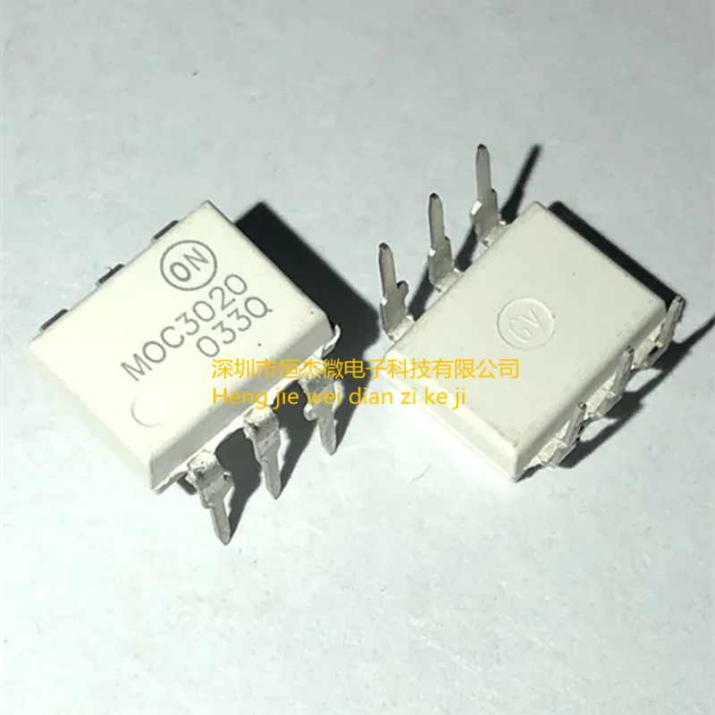 

10pcs/ New imported original MOC3020 MOC3020M DIP6 in-line thyristor drive optocoupler