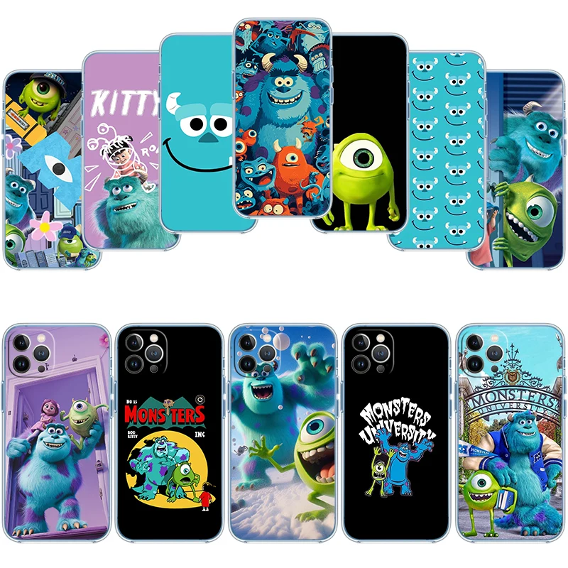 Фото Прозрачный чехол для телефона ED30 Monsters Inc Sullivan для Motorola Moto Edge 20 30 40 50 S30 Fusion Ultra Pro Neo Lite №3