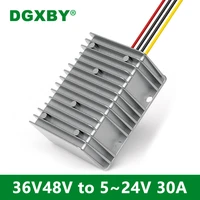 dgxby 36v48v to 5v12v13 8v15v19v24v 30a dc buck module 48v to 36v 15a automotive power converter ce rohs certification