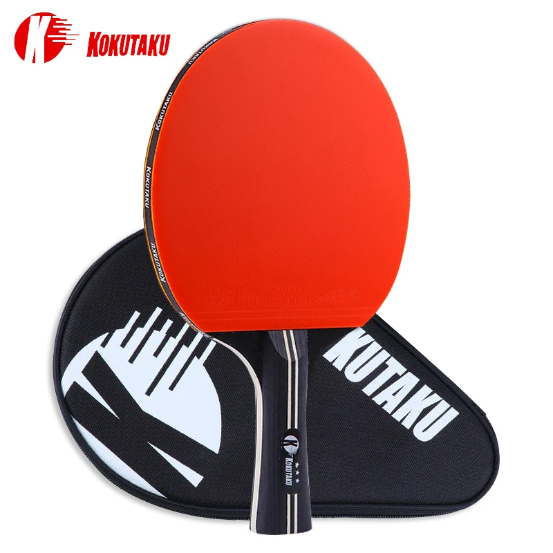 Ракетка для настольного тенниса KOKUTAKU серии X 3/4/5/6 звезды 7-слойное лезвие из