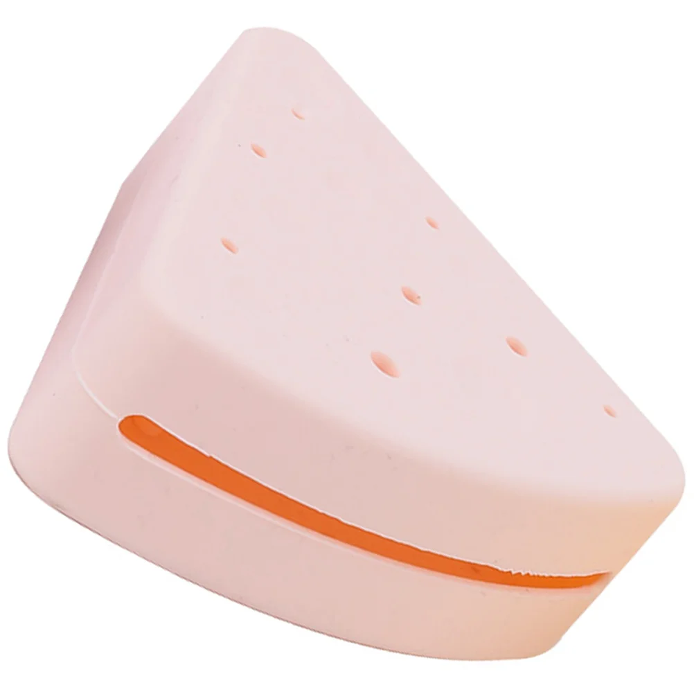 Силиконовый инструмент для хранения пудры треугольный чехол держатель губки
