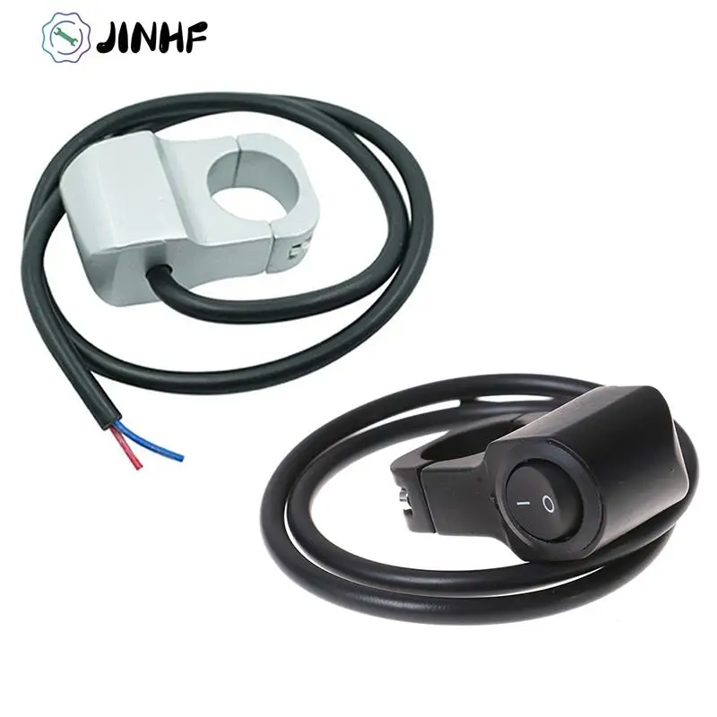 

2-Wire 7/8in Aluminum Alloy Motorcycle Handlebar Headlight On/Off Switch