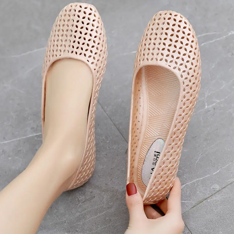 

2022 Women Ladies Garden Slippers Mules Wedding Shoes Wedges Slides Party Sandals Platform Slipper Zapatos De Mujer Jelly Slides