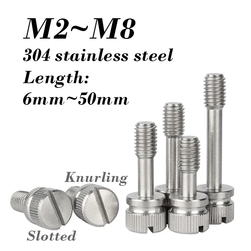 

Несъемные винты из нержавеющей стали M2-M8