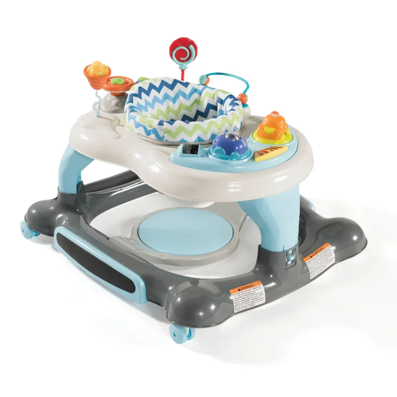 S Baby Activity Walker With Jumping Board And Feeding Tray Rocking Feature 360-degree Swirl Seat Unisex