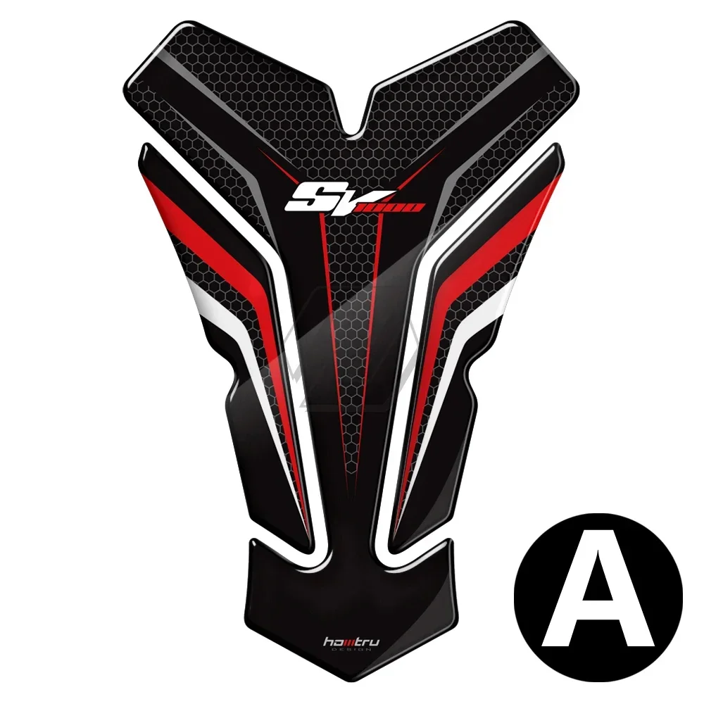 

Для Suzuki SV1000 SV1000S 3D модификация мотоцикла из смолы, комплект накладок на топливный бак, защитная наклейка