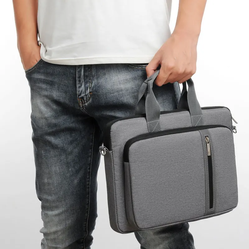 New Men's Leather Business Briefcase Casual Man Shoulder Bag Messenger Bag Male Laptops Handbags Men Travel Bags Office Bag