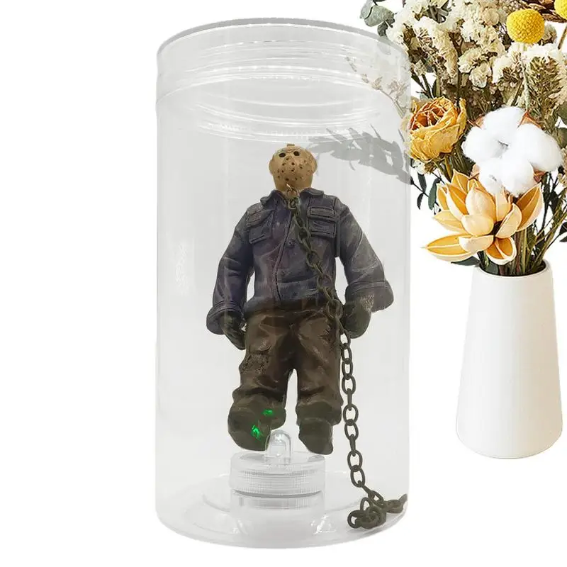 

Фигурка ужаса, ночник, сувенир, подарок, персонажи фильма ужасов, статуя с лампой из смолы, украшение для дома, коллекционные ремесла, подарки