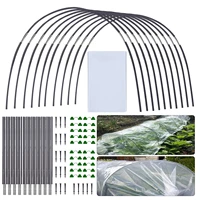 grow tunnel for plants bird barrier netting greenhouse set tall garden tunnel with pe cover greenhouse growing veg fruit crop