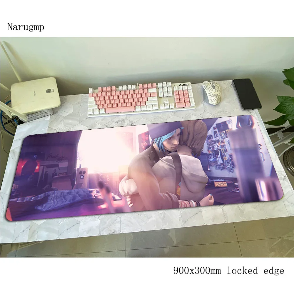 Коврик для мыши Life Is Strange 80x30 см, игровой коврик для мыши, коврик для геймера, коврик для киберспорта, компьютерный стол, коврик для мыши, клавиатура, игровые коврики с запираемым краем (art.: 3920d03ddbf02) - 3920d03ddbf02