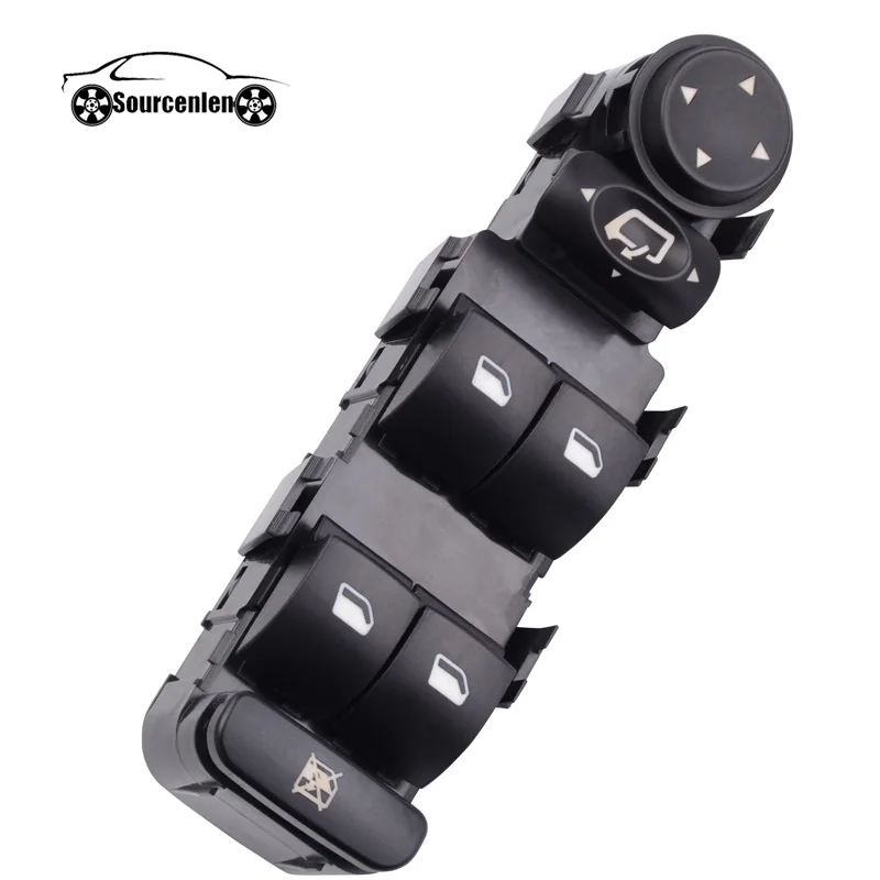 

9 Pin Electronic Window Control Switch Button Master Window Switch For Citroen C4 2004-2010 6554.HA