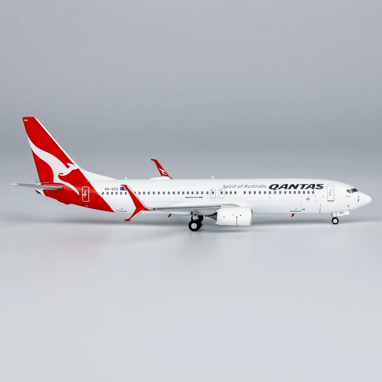 Коллекционный самолёт из сплава 58237 подарок NG модель 1:400 Qantas Airlines Боинг литый под