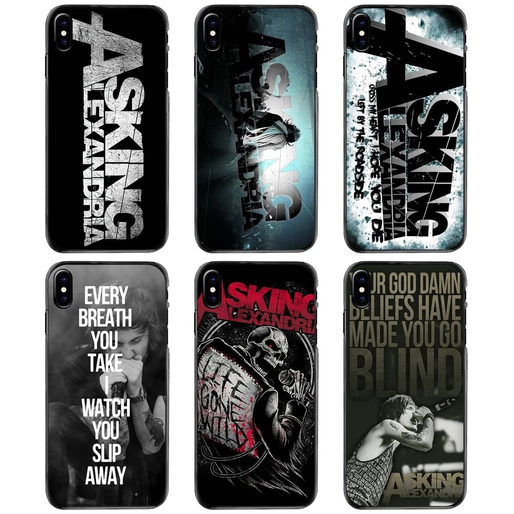 

Hard Case Cover UK Asking Alexandria logo Rock Band For Apple iPhone 11 12 13 14 Pro MAX Mini 5 5S SE 6 6S 7 8 Plus 10 X XR XS