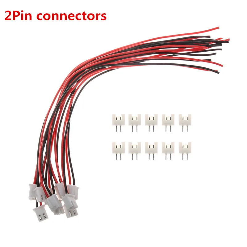 

Разъем для кабеля JST XH2.54, 10 комплектов, 2-10 Pin