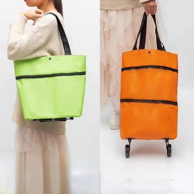 

Home Shopping Bag Removable Tugs Foldable Bag Grocery Shopping Driver Supermarket Pull Telescopic Bag Necessaire Bag
