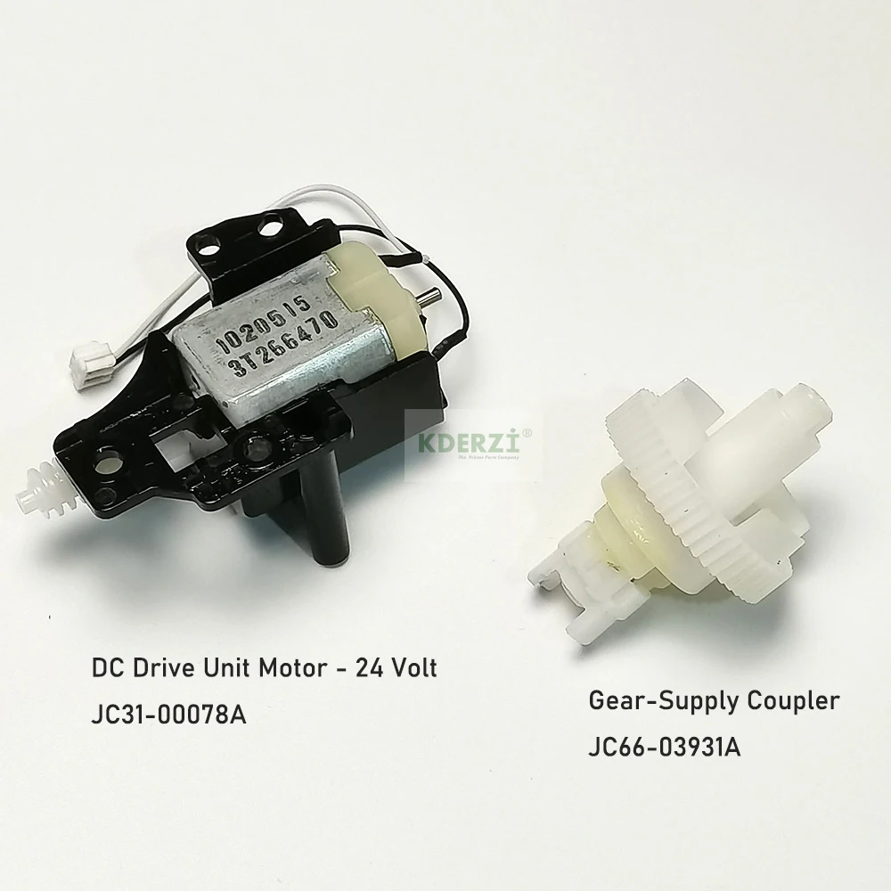 JC31-00078A DC Drive Unit Motor 24 Volt for Samsung SL-K2200 SCX-8120ND for HP M436ND M433 JC66-03931A Gear-Supply Coupler