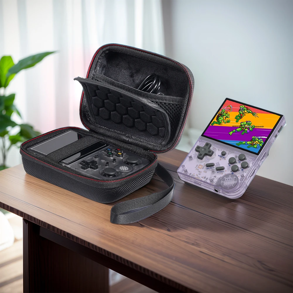 Жесткий Защитный Чехол Для Игровой Консоли Anbernic RG35XX/RG353V/RG353VS С Флокированной