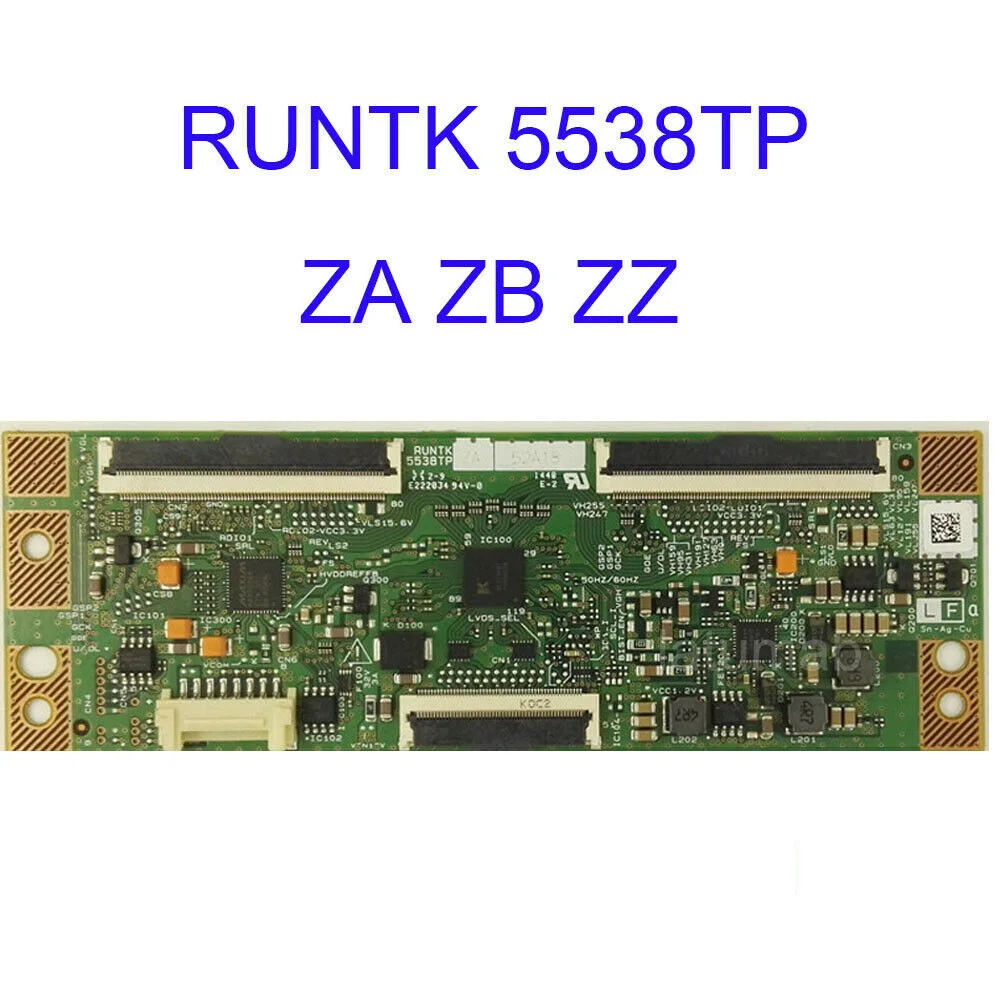 

Yqwsyxl 100% tested logic Board / Cable for RUNTK 5538TP ZA /RUNTK5538TP ZB /RUNTK5538TP ZZ LCD Controller TCON logic Board