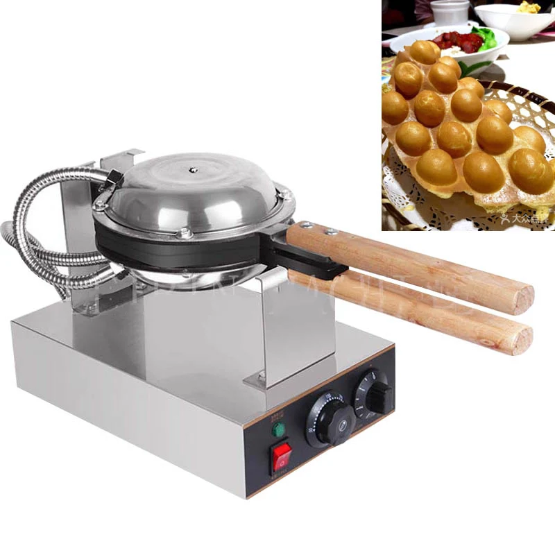 

New product Gas pressure 2300w Stainless steel good quality Egg waffle making machine with waffle maker