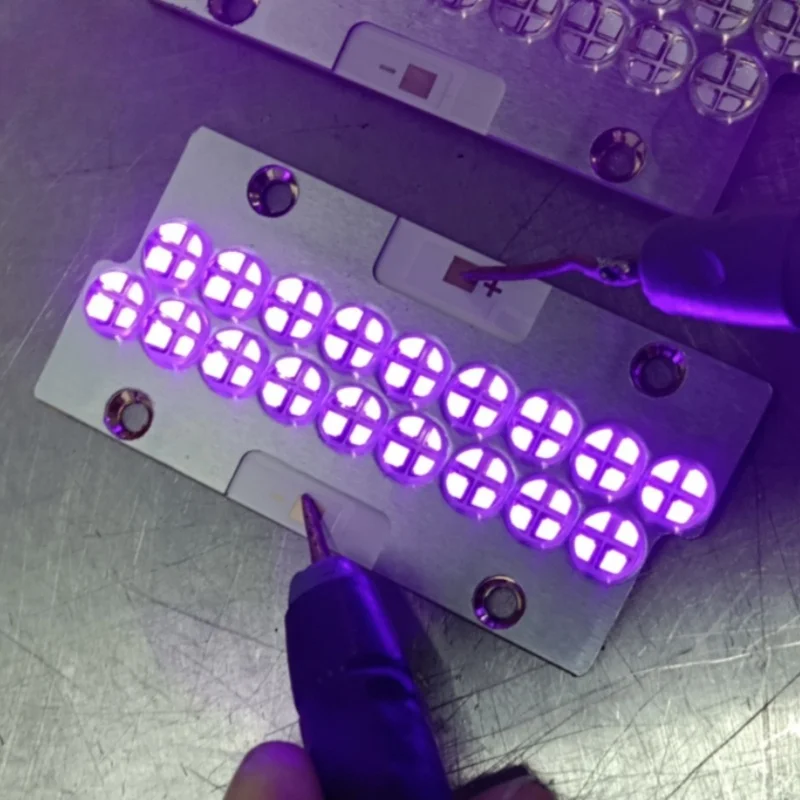 УФ-светодиодный модуль 180 Вт 6565 365 нм 385 395 405 сушка офсетная чернильная печать