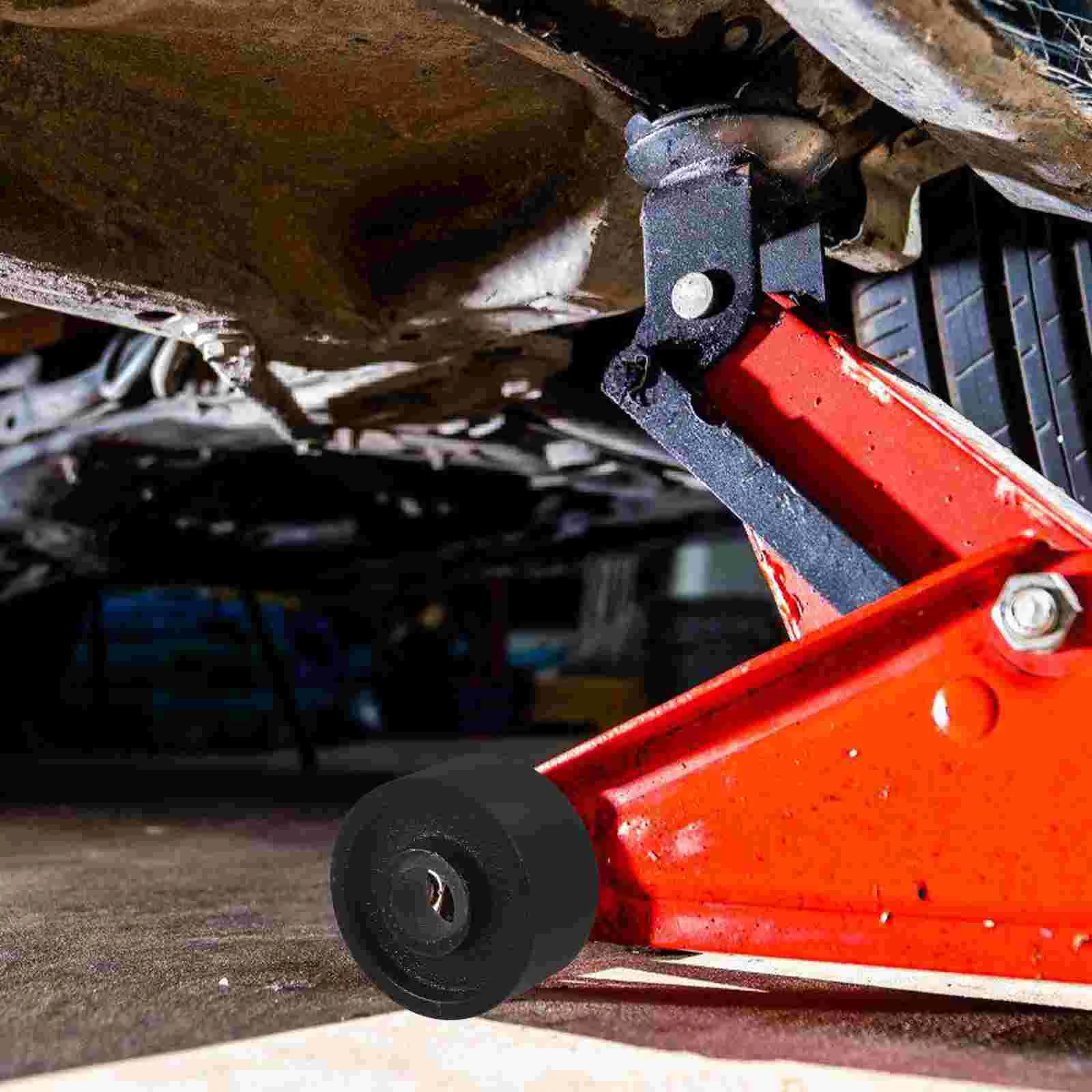 

Pallet Jack Wheels Replacement Accessories for Casters Utility Trailer Front Heavy Duty Steel Hitch Pallets