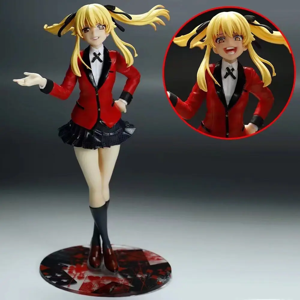 

20cm Meari Saotome Anime Figure ARTFX J Kakegurui Mary Saotome Action Figure Kakegurui Yumeko Jabami Figurine Model Doll Toys