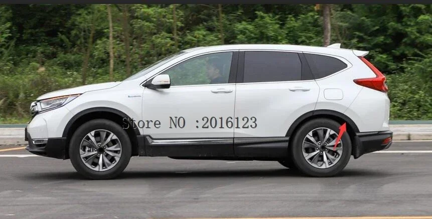 

2017-2021 для Honda CRV колесная арка, передний и задний бампер, листья, отделка, панель, автомобильная колесная накладка, защита от вставки