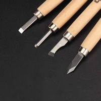 5pcsset craft knife with blade engraving repair cutter tool non slip sculpture pastry paper diy hand chisel carving supplies