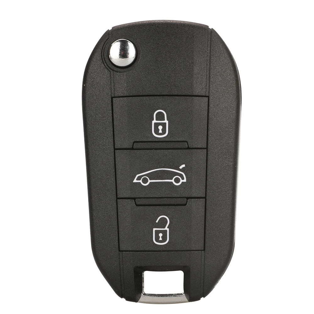 

Smart Key For Peugeot Flip 4A Chip 3008 Expert 2017-2022 Citroen 433 MHz Remote 3 Button