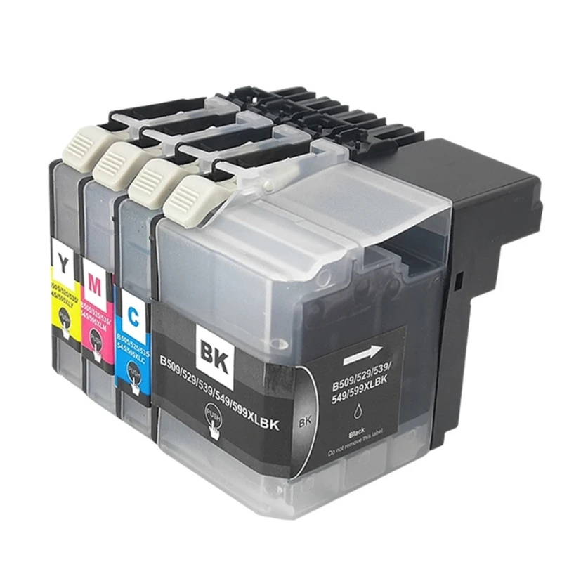 

4 шт. LC539XL LC535XL совместимый чернильный картридж для Brother DCP-J100/DCP-J105