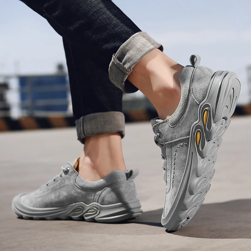 

Hard-Wearing Leather Men Casual Shoes Fashion Comfortable Men Shoes Breathable Male Men Shoes S11923-S11936 Morliron