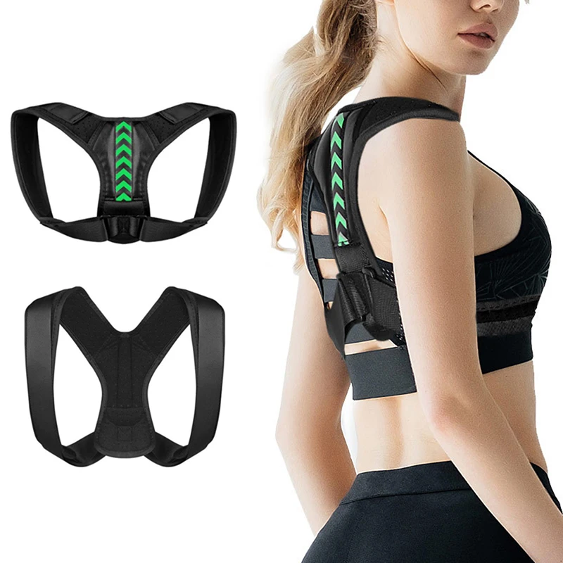 

Medical Adjustable Clavicle Posture Corrector Men Woemen Upper Back Brace Shoulder Lumbar Support Belt Corset Posture Correction