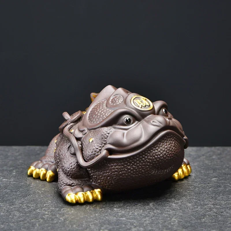 

Керамическая статуя жабы QIANFANEIVES