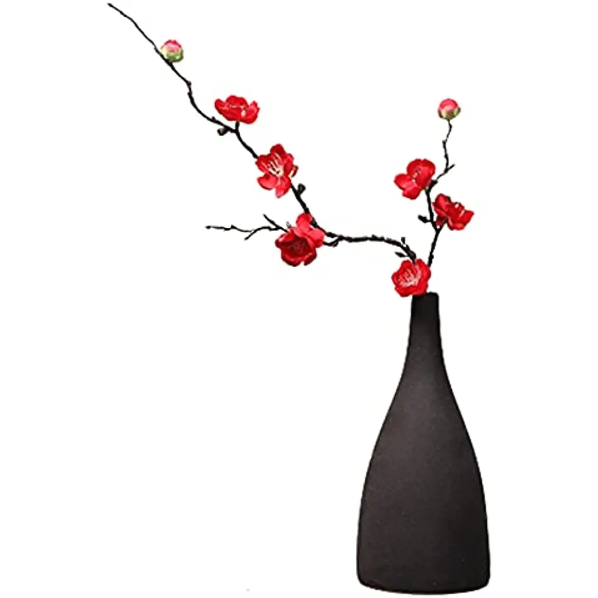 

4 Pcs Artificial Flowers, Artificial Plum Blossom Branches, Silk Wintersweet Branches for Home Vase Wedding Festival Decoration
