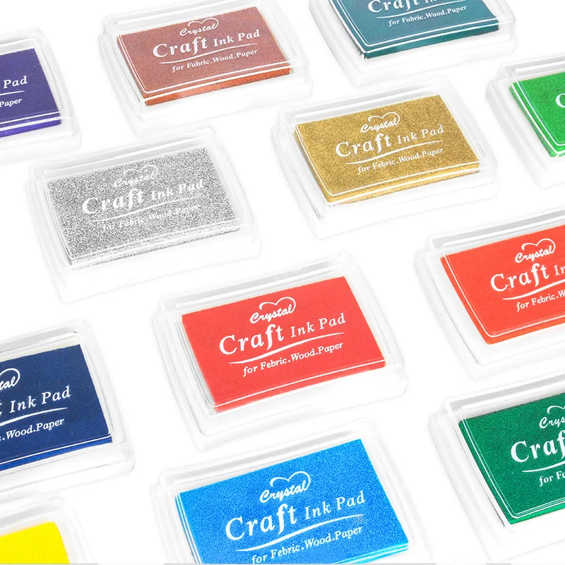 

Stamp Inkpad DIY Automatic Inking Roll Printing Stationery Cartoon Scrapbooking Craft Finger Painting Greeting Card Making