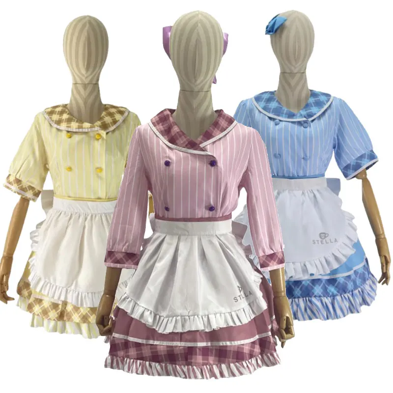 Аниме Sumizome Nozomi костюмы для косплея Shiki Natsume одежда Хэллоуина полный комплект Akizuki