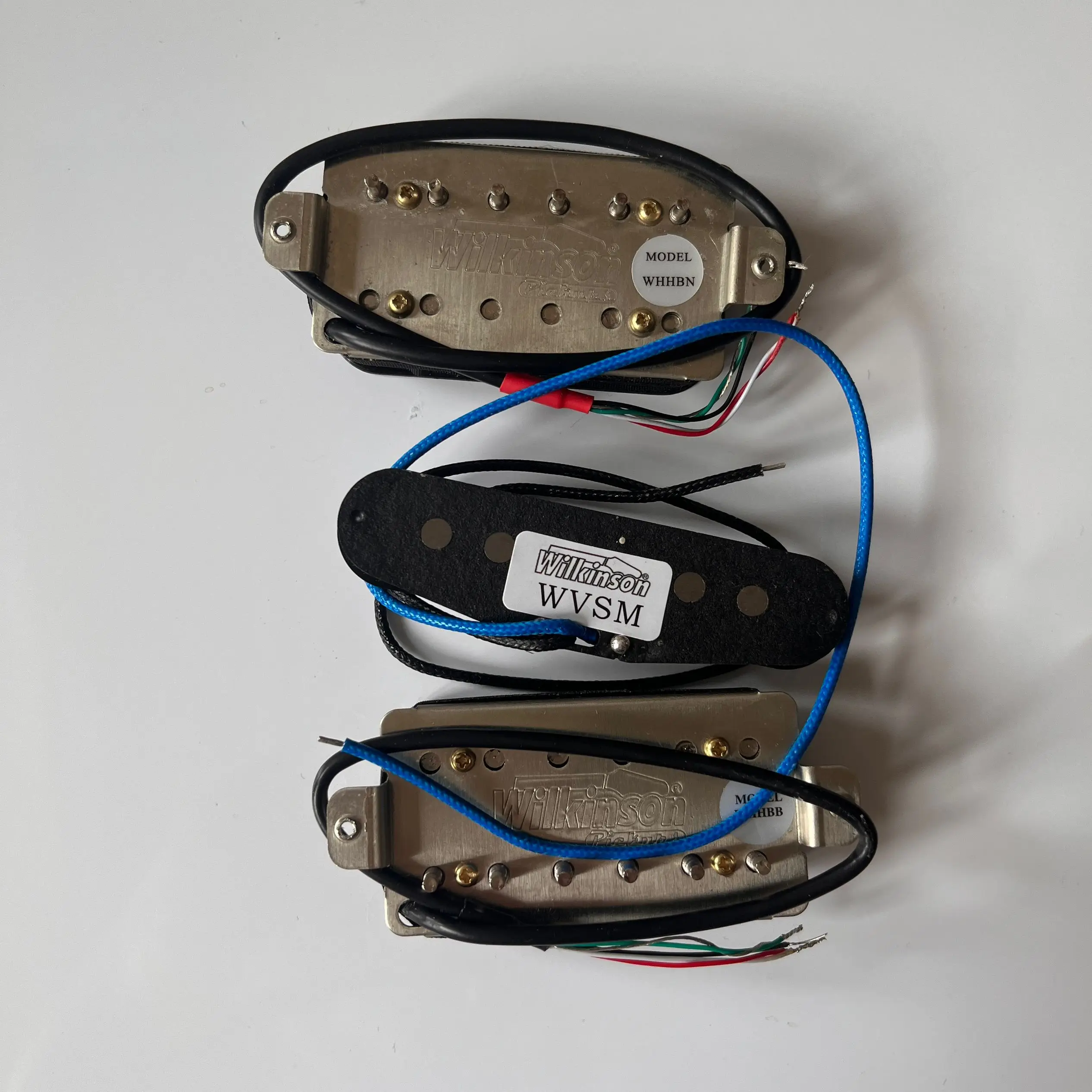 Чёрный HSH Alnico V Humbucker звукосниматели WHHBN WVSM WHHBB 4C с 5-ходовым переключателем жгут