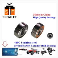 105 Bearing SMR105C ZZ/2OS 5x10x4 P4|Fishing Reel Bearing 1050|440C Stainless Steel Hybrid Ceramic Bearing |Robot/RC Bearing