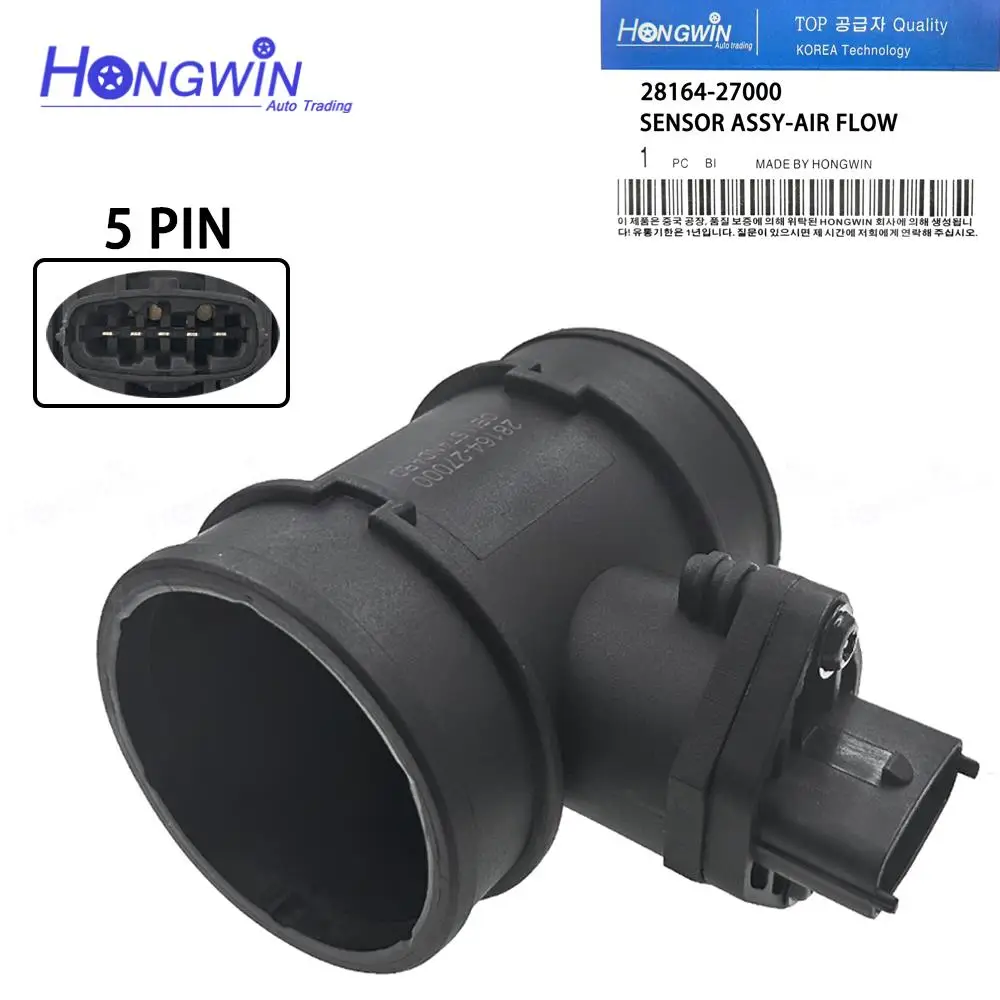 Подлинный датчик расхода воздуха № 28164 27000 MAF Для Седана Hyundai Elantra 00-18 XD Santa FE I поездка Kia Carens 1,6 2,0 Подлинный датчик расхода воздуха № 28164 27000 MAF Для Седана Hyundai Elantra 00-18 XD Santa FE I поездка Kia Carens 1,6 2,0