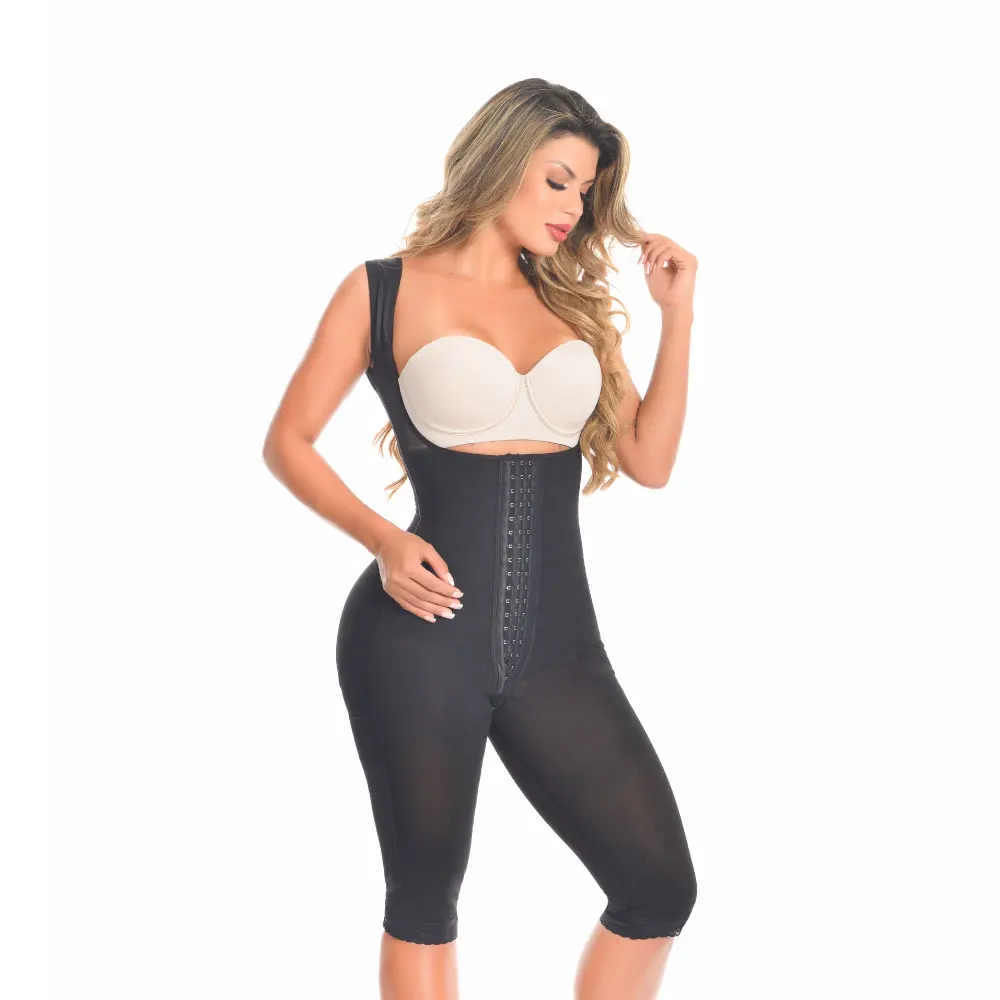 High Compression Girdles Colombian Buttocks Lifts Fat Burner Weight Loss Waist Trainer Skims Women Full Body Tummy Control
