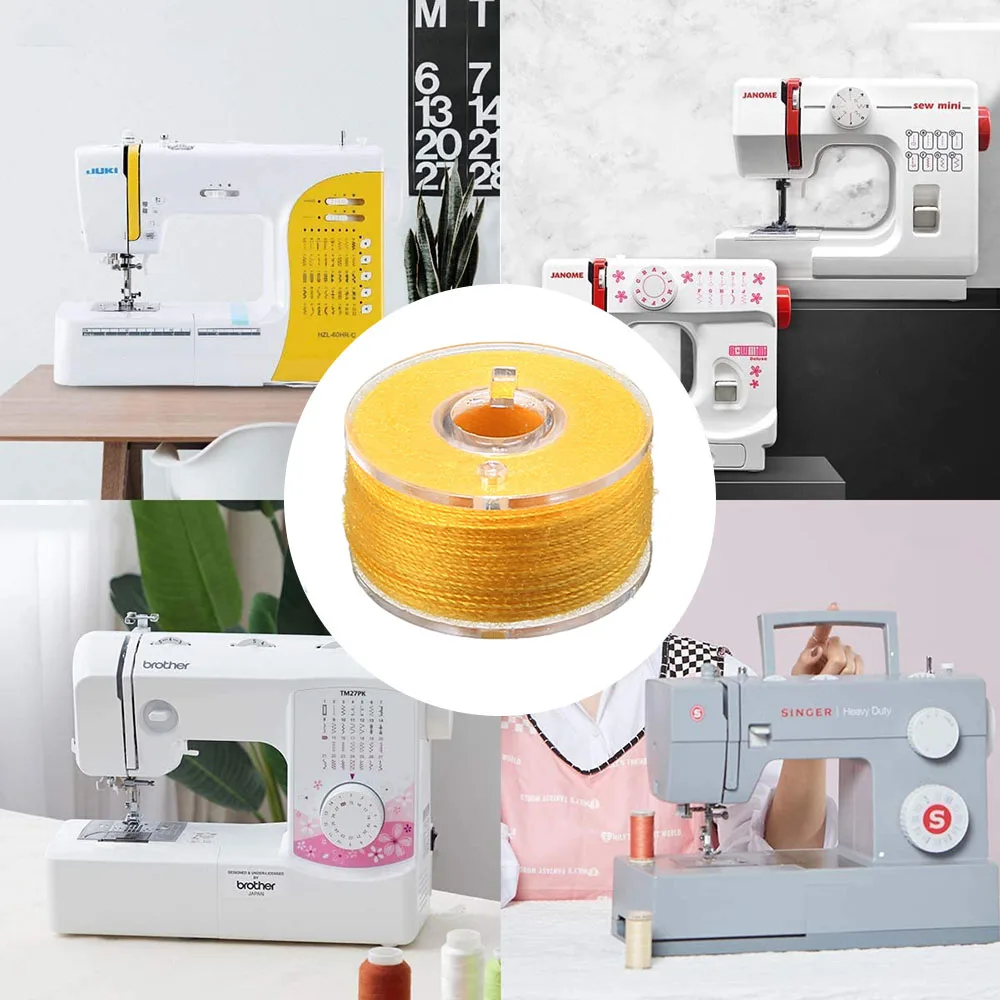 25 шт. пластиковые предварительно намотанные шпули SA156 разных цветов для вышивки и