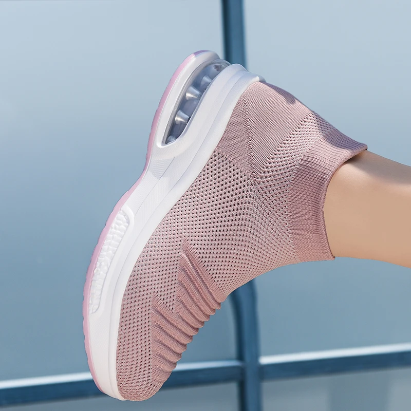 

Damyuan Light Comfortable Sock Shoes for Women's Outdoor Breathable Running Shoes Trendy Sneakers Fashion Trendy Female Shoes