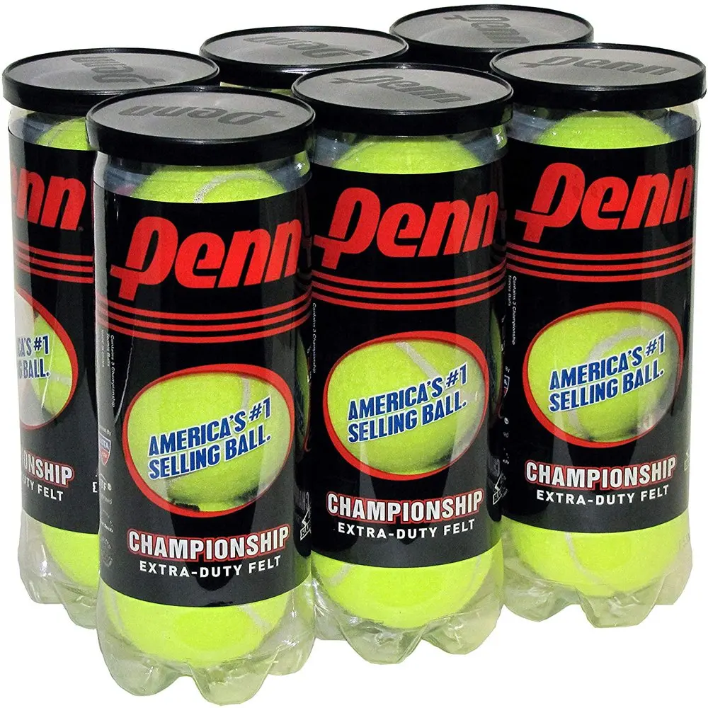 Championship Extra-Duty Tennis Ball Pack (6 Cans, 18 Balls)